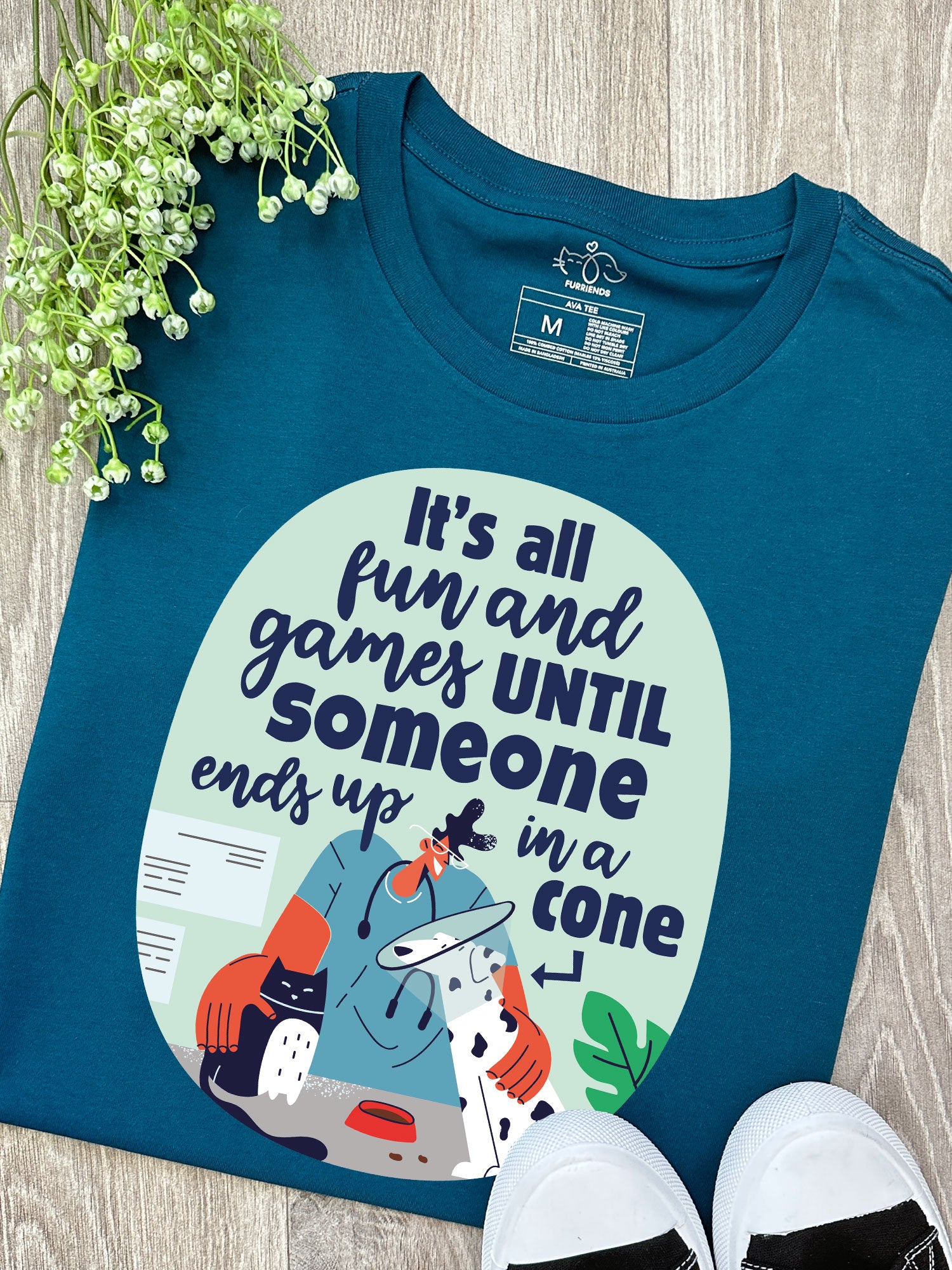 All Fun And Games Ava Women's Regular Fit Tee