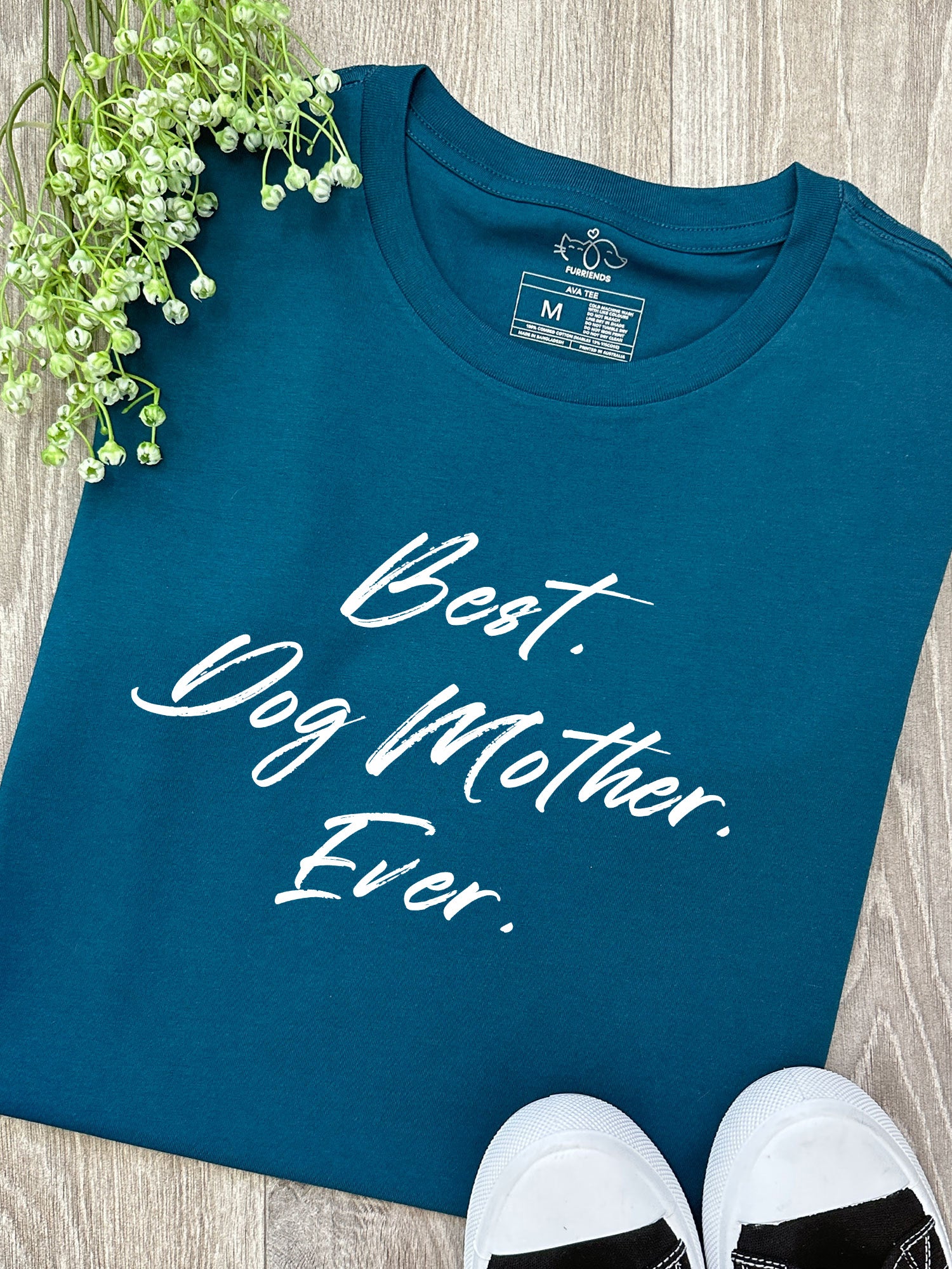 Best. Dog Mother. Ever. Ava Women's Regular Fit Tee