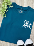 Cat Mum Silhouette Ava Women's Regular Fit Tee