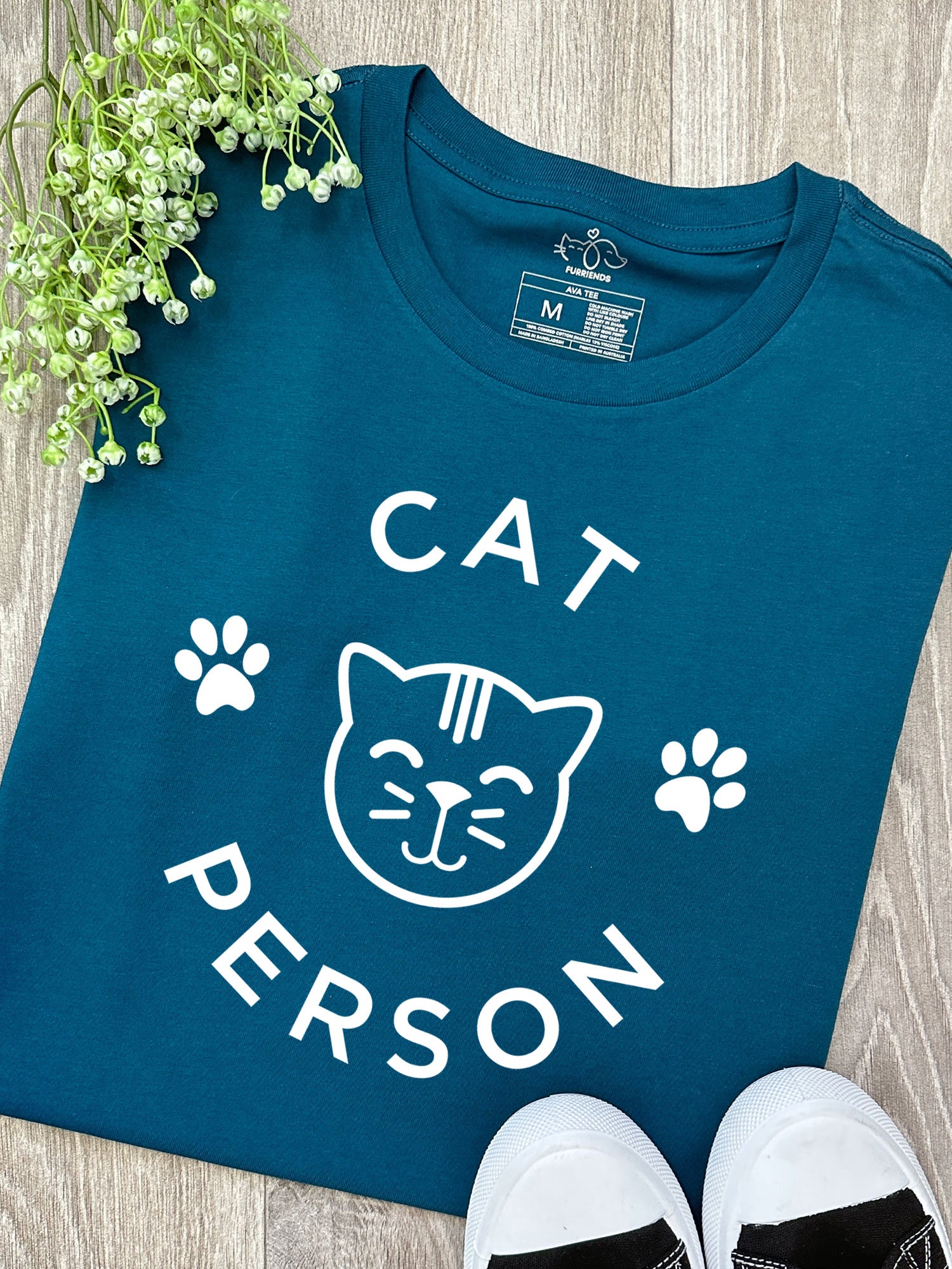 Cat Person Ava Women's Regular Fit Tee