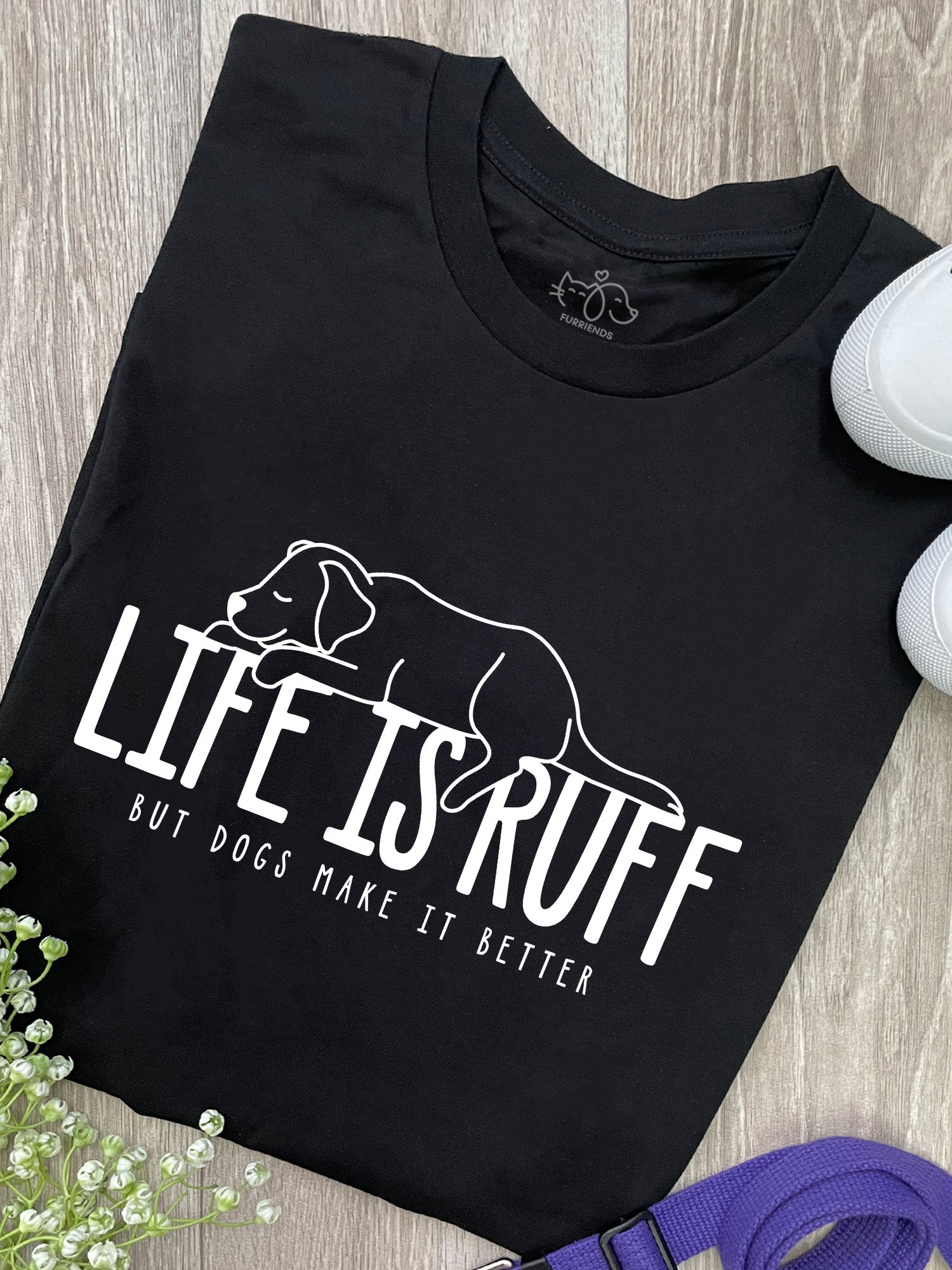 Life Is Ruff Ava Women's Regular Fit Tee