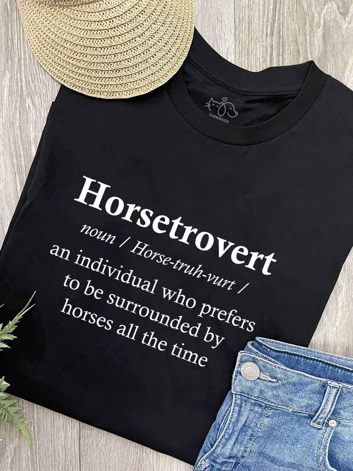 Horsetrovert Ava Women's Regular Fit Tee
