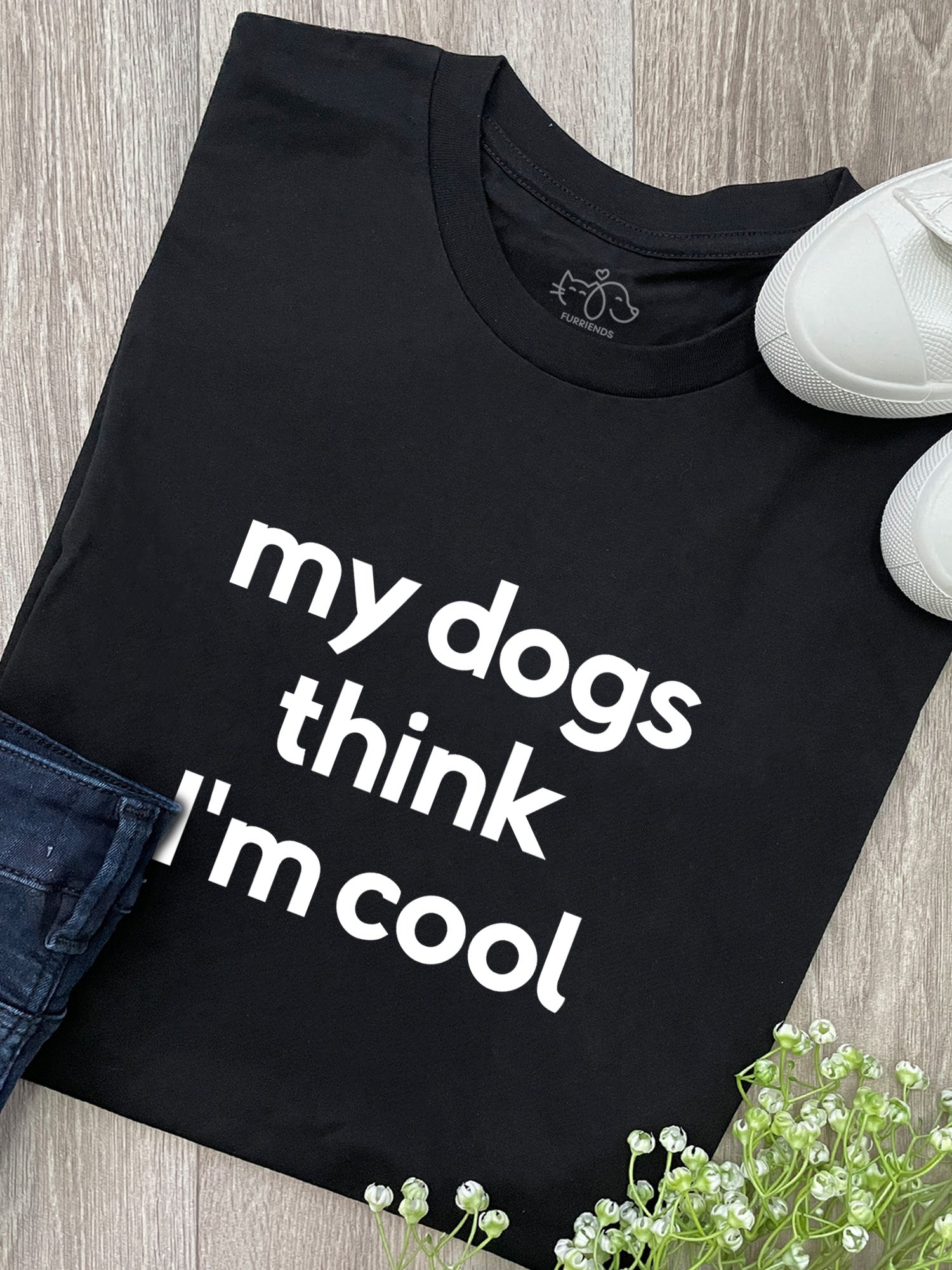 My Dog Thinks I'm Cool Ava Women's Regular Fit Tee