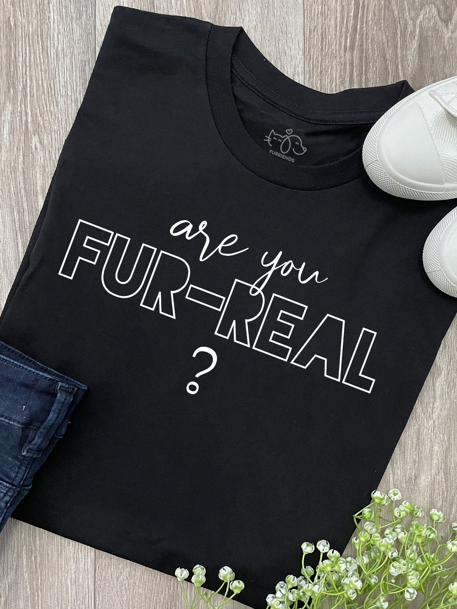 Are You Fur-Real? Ava Women's Regular Fit Tee