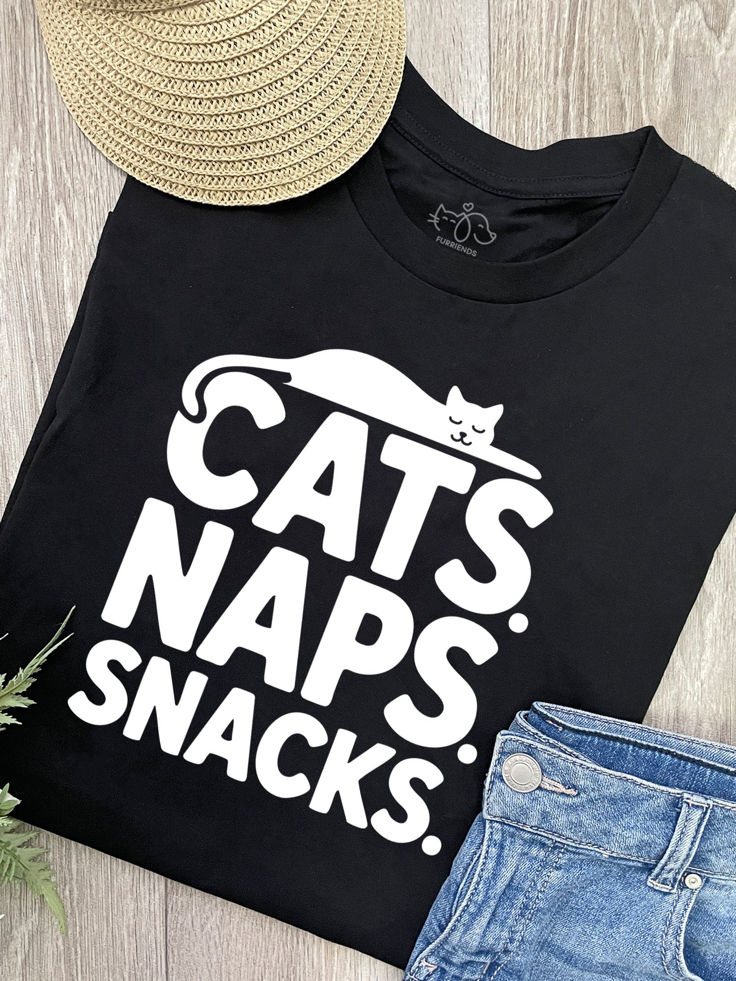 Cats. Naps. Snacks. Ava Women's Regular Fit Tee