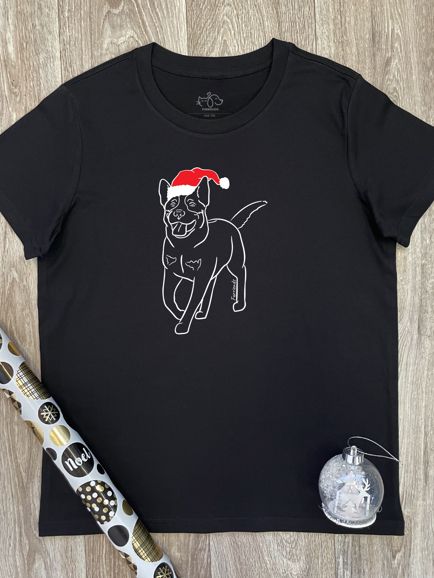 Australian Cattle Dog Christmas Edition Ava Women's Regular Fit Tee