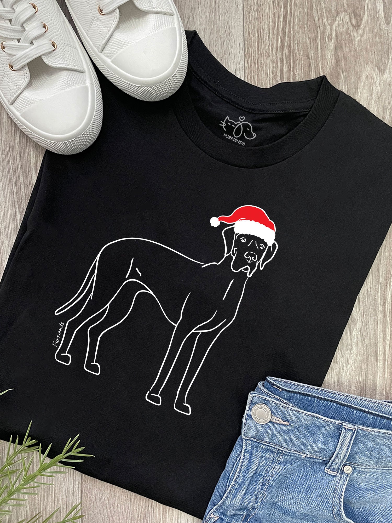 Great Dane Christmas Edition Ava Women's Regular Fit Tee