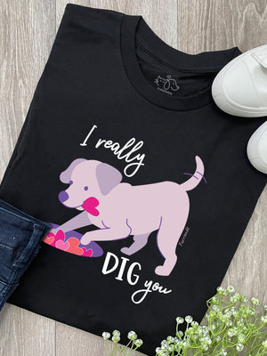 I Really Dig You Ava Women's Regular Fit Tee