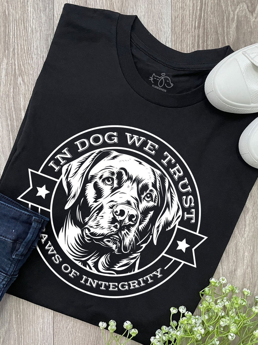 In Dog We Trust Ava Women's Regular Fit Tee