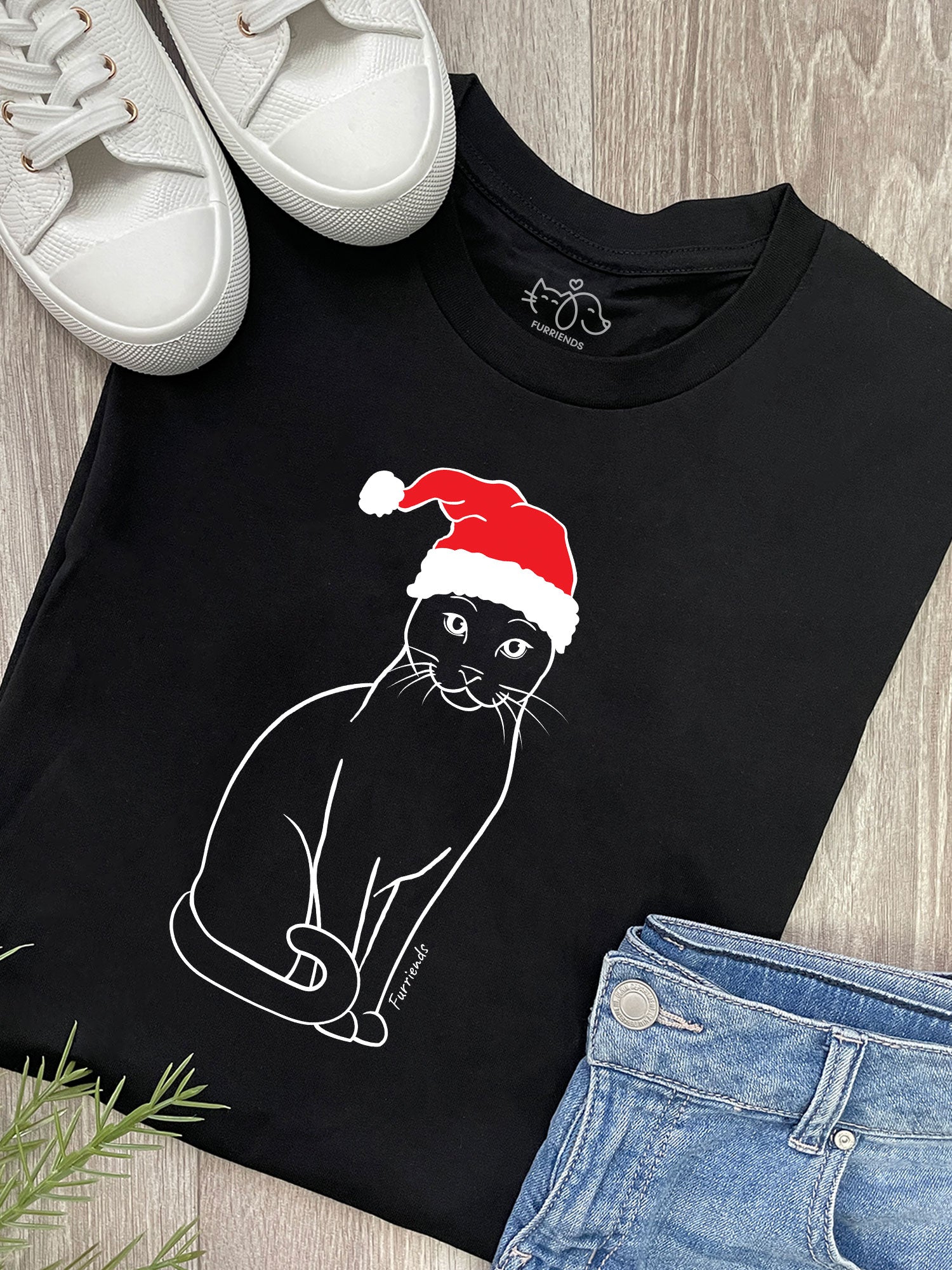 Russian Blue Christmas Edition Ava Women's Regular Fit Tee