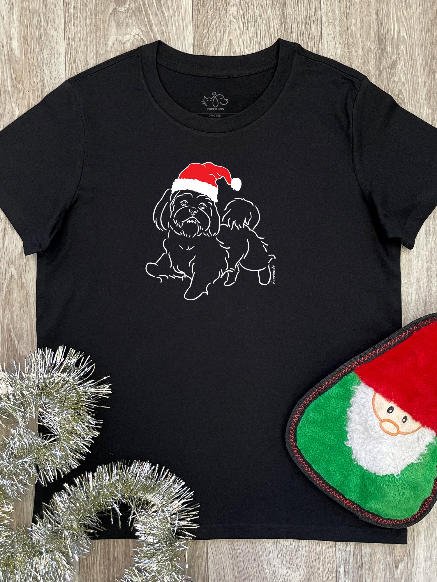 Shih Tzu Christmas Edition Ava Women's Regular Fit Tee