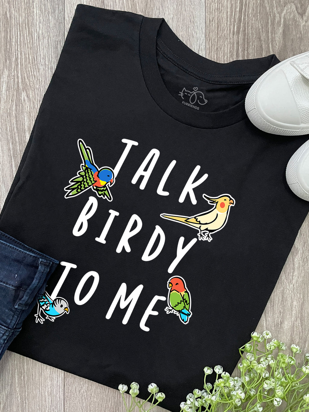 Talk Birdy To Me Ava Women's Regular Fit Tee