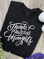 Think Pawsitive Thoughts Ava Women's Regular Fit Tee