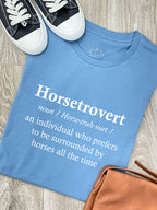 Horsetrovert Ava Women's Regular Fit Tee