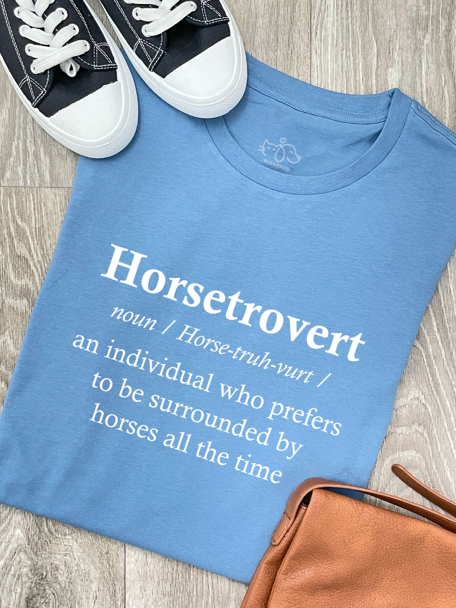 Horsetrovert Ava Women's Regular Fit Tee