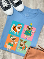 Pugmas Ava Women's Regular Fit Tee