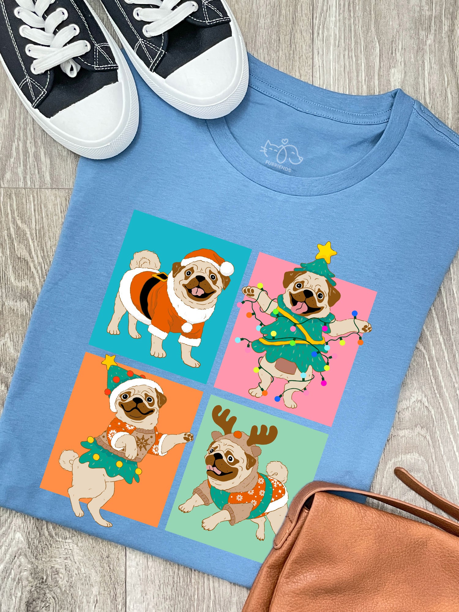 Pugmas Ava Women's Regular Fit Tee