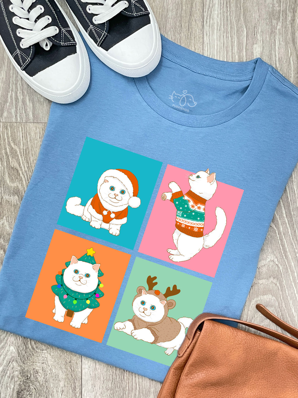 Purrmas Ava Women's Regular Fit Tee