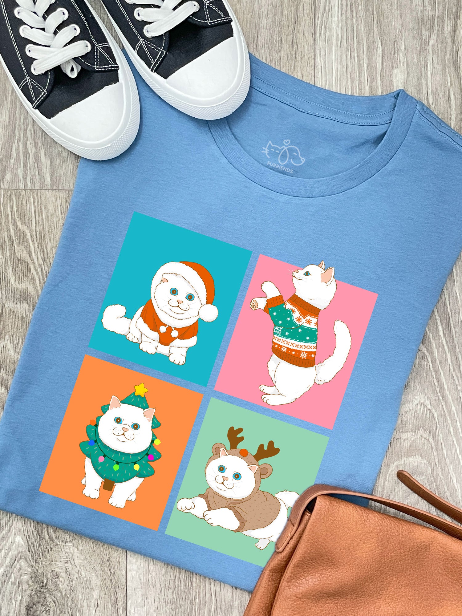 Purrmas Ava Women's Regular Fit Tee