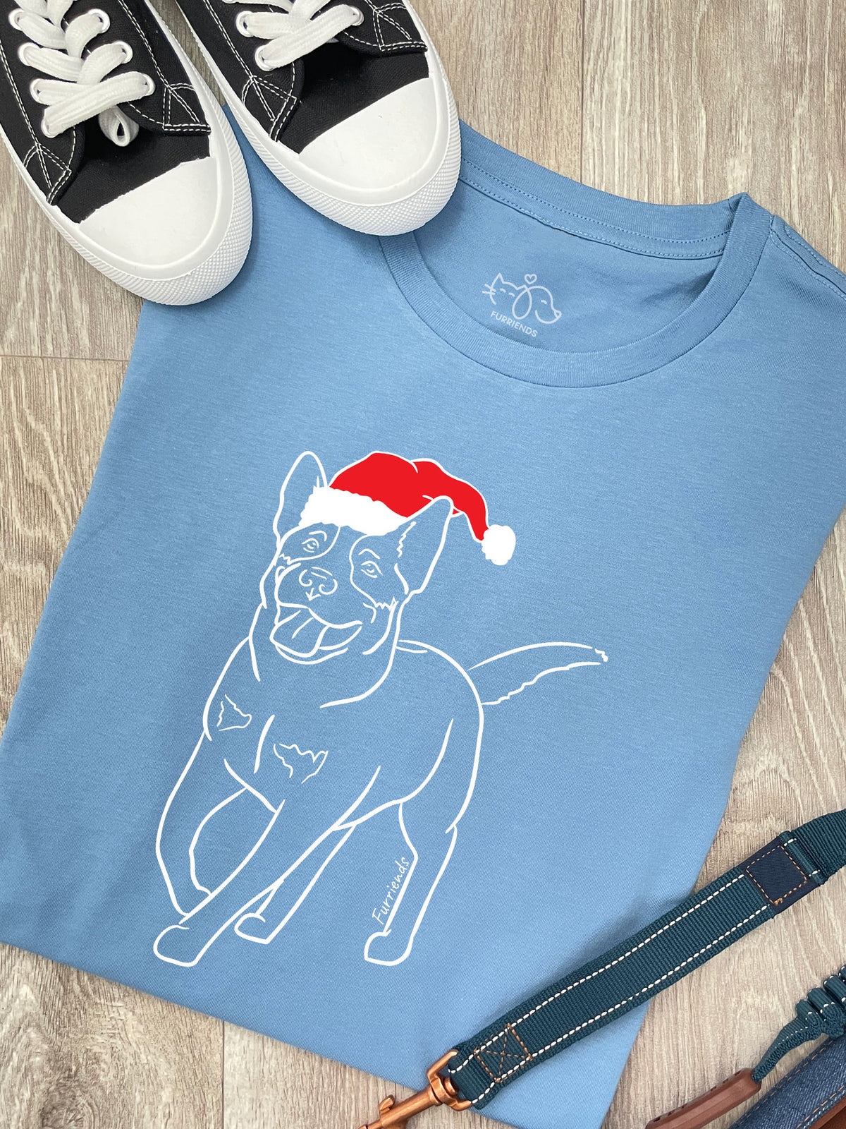 Australian Cattle Dog Christmas Edition Ava Women&#39;s Regular Fit Tee