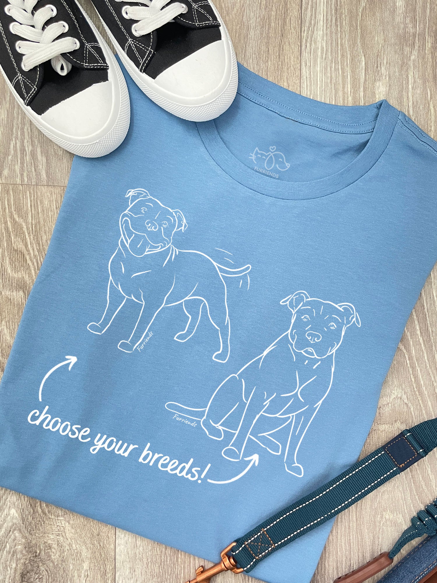 Dual Breed Customisable Ava Women's Regular Fit Tee