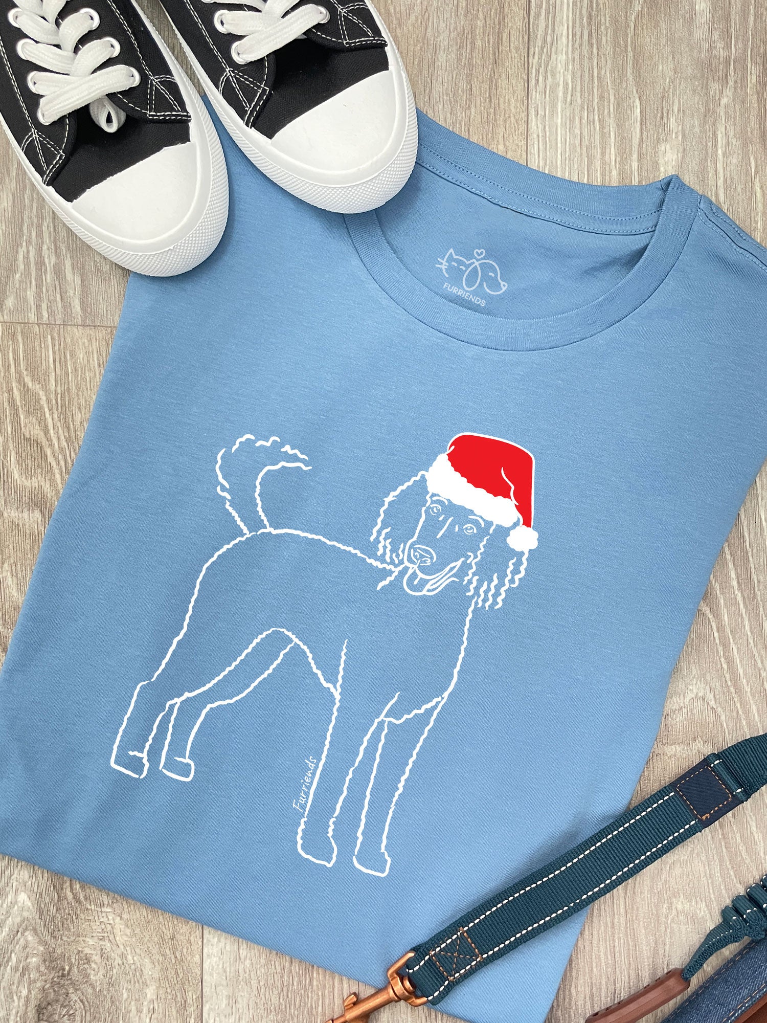 Poodle Christmas Edition Ava Women's Regular Fit Tee