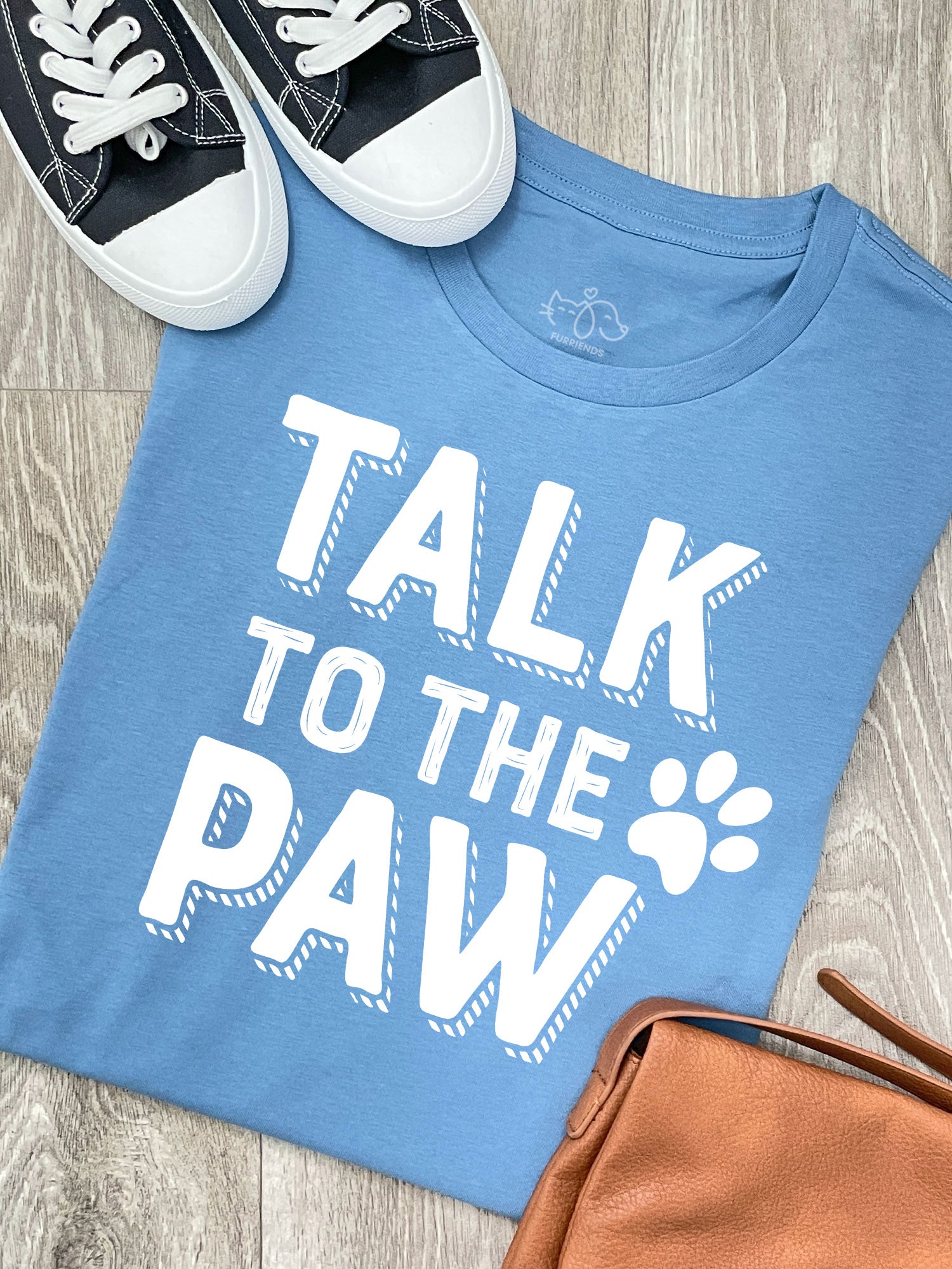 Talk To The Paw Ava Women's Regular Fit Tee