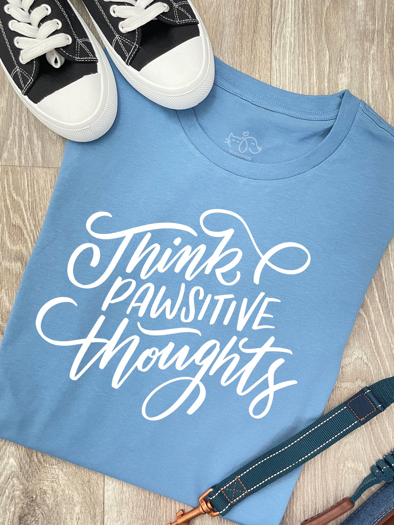Think Pawsitive Thoughts Ava Women's Regular Fit Tee