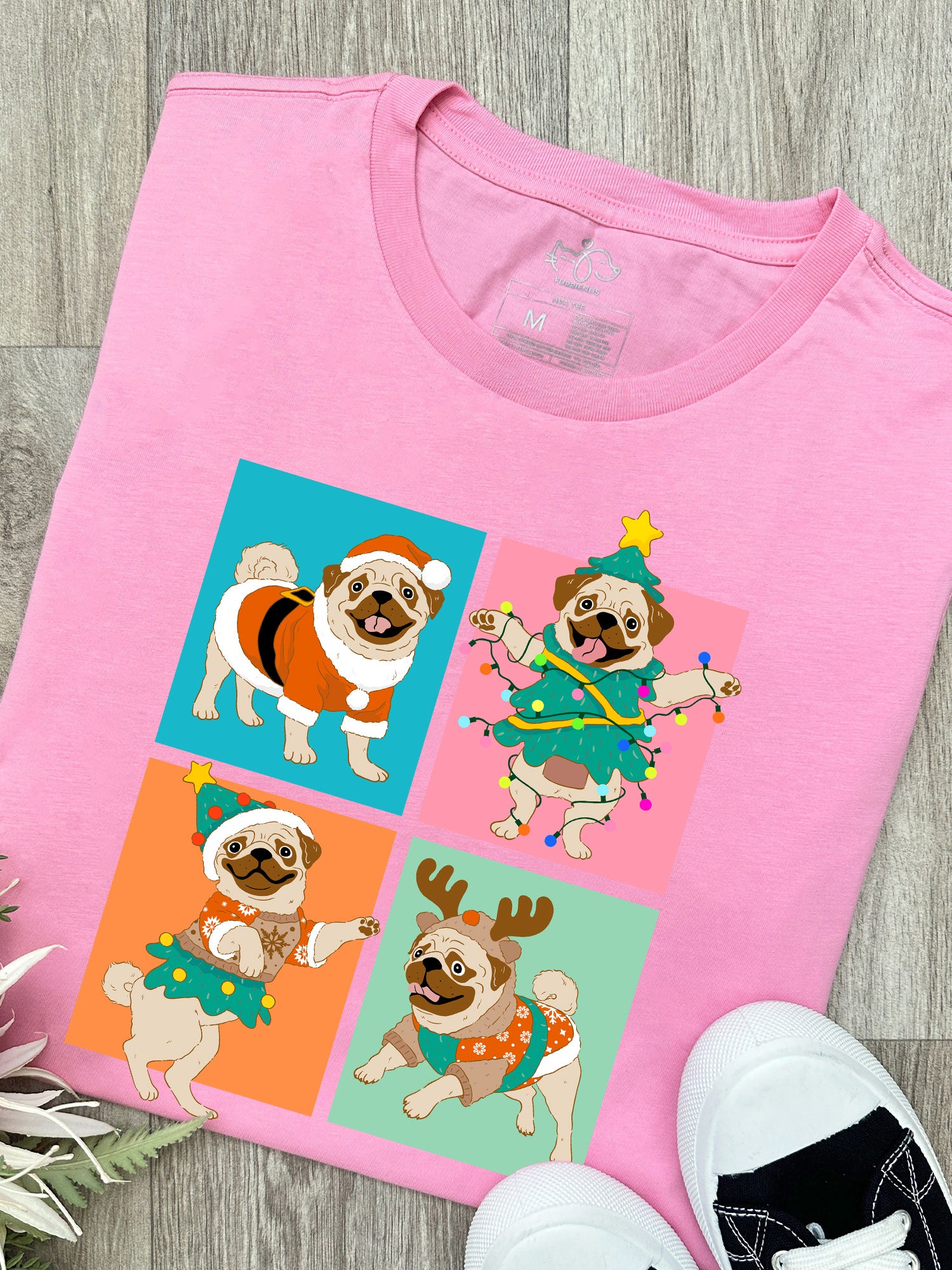Pugmas Ava Women's Regular Fit Tee