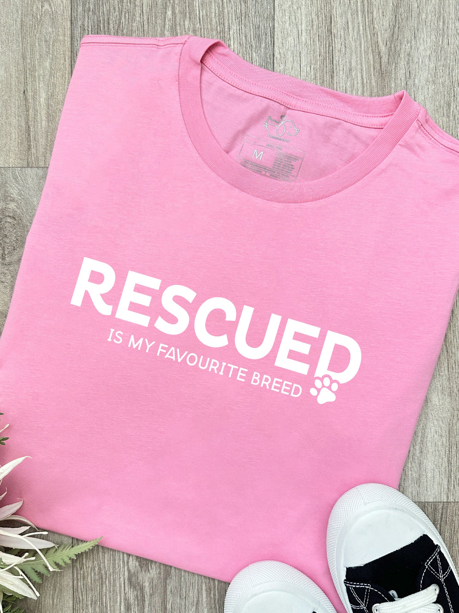 Rescued Is My Favourite Breed Ava Women's Regular Fit Tee