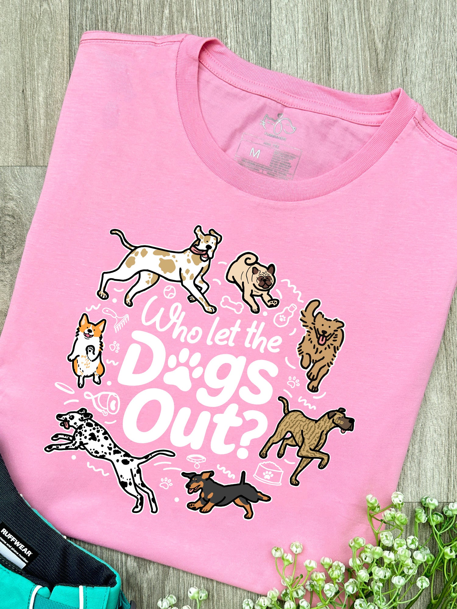 Who Let The Dogs Out? Ava Women's Regular Fit Tee