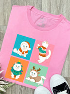 Purrmas Ava Women's Regular Fit Tee