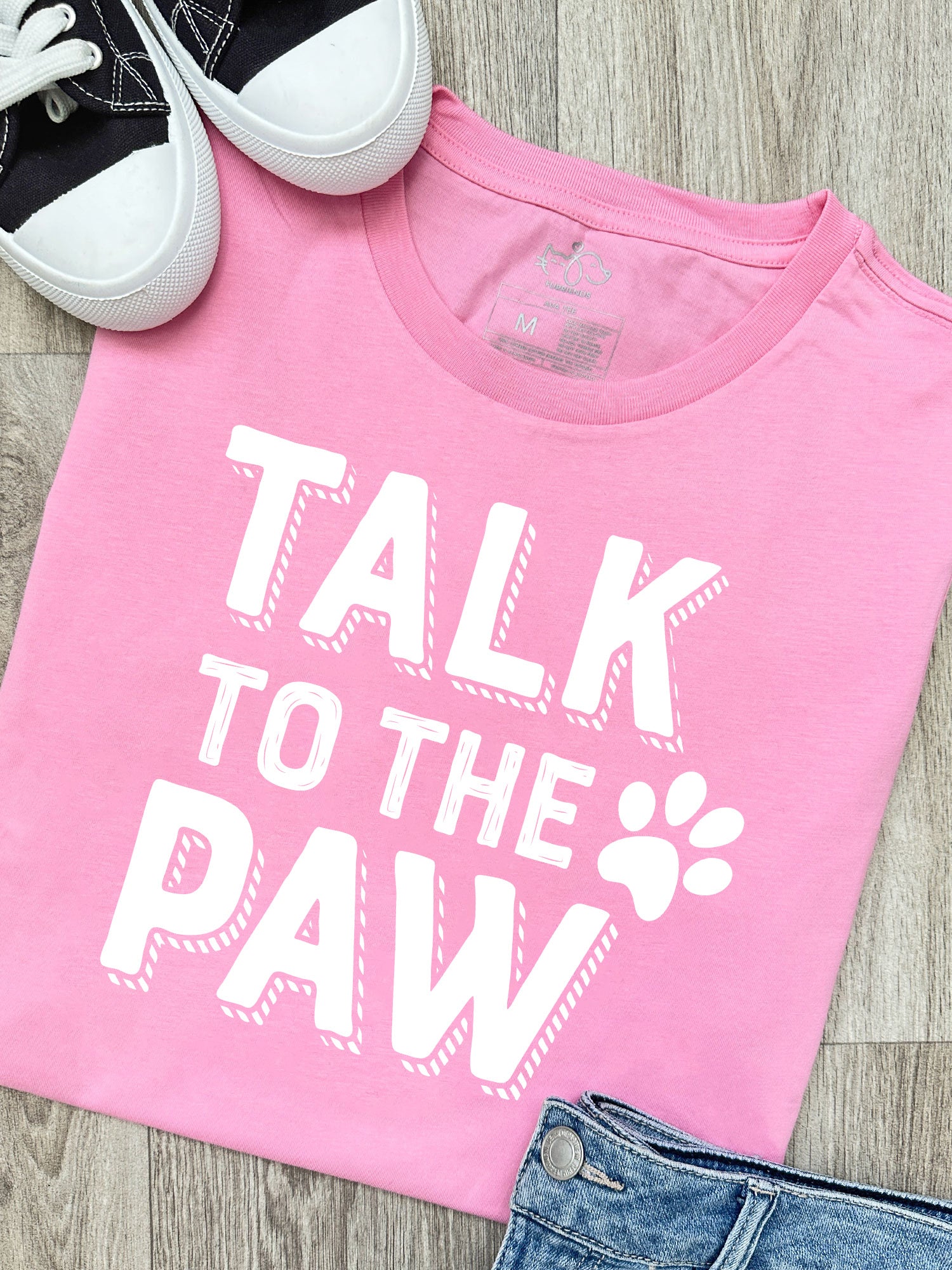 Talk To The Paw Ava Women's Regular Fit Tee