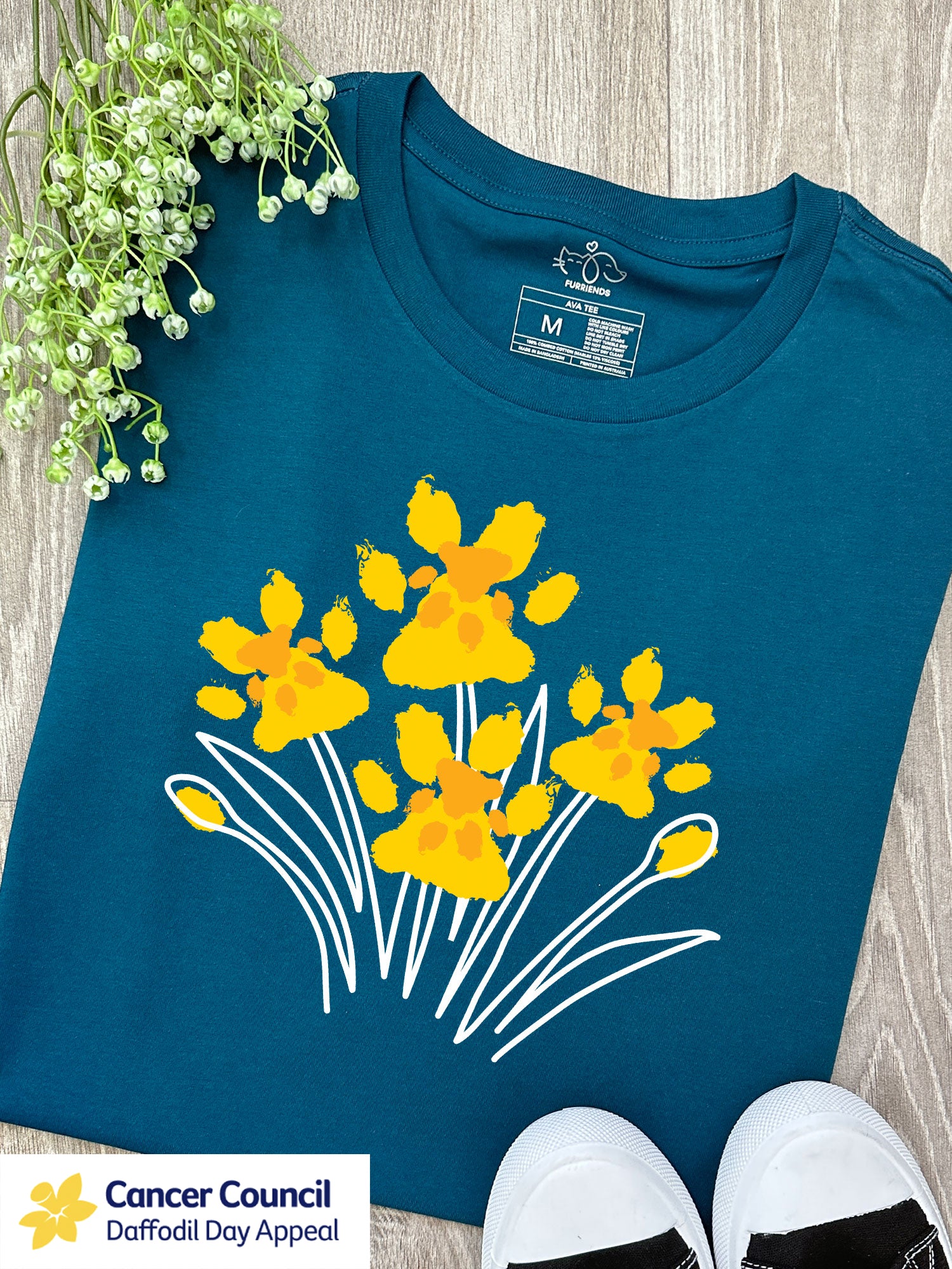 LIMITED EDITION Pawsitive Blooms Ava Women's Regular Fit Tee