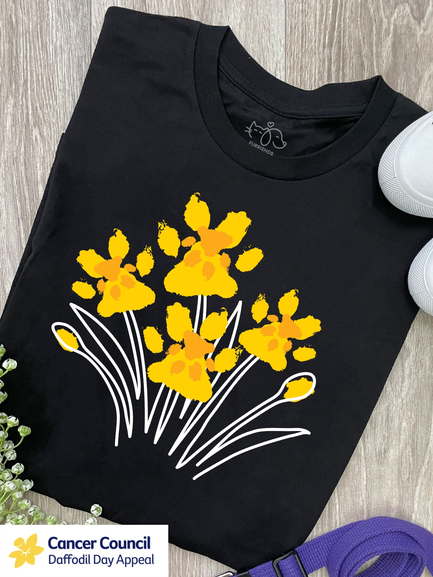 LIMITED EDITION Pawsitive Blooms Ava Women's Regular Fit Tee