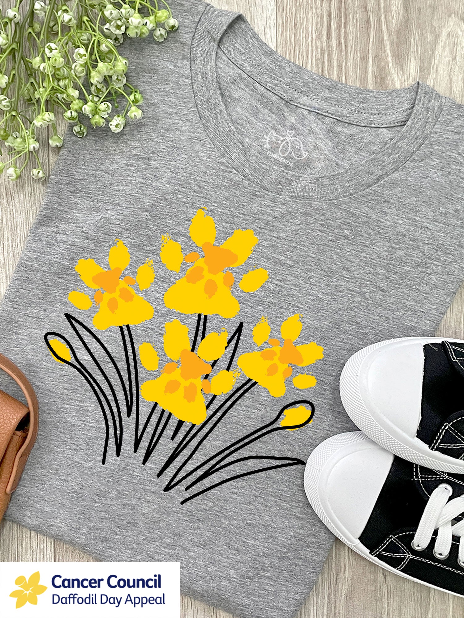 LIMITED EDITION Pawsitive Blooms Ava Women's Regular Fit Tee