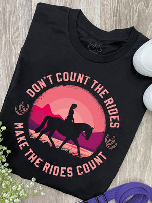 Don't Count The Rides Ava Women's Regular Fit Tee