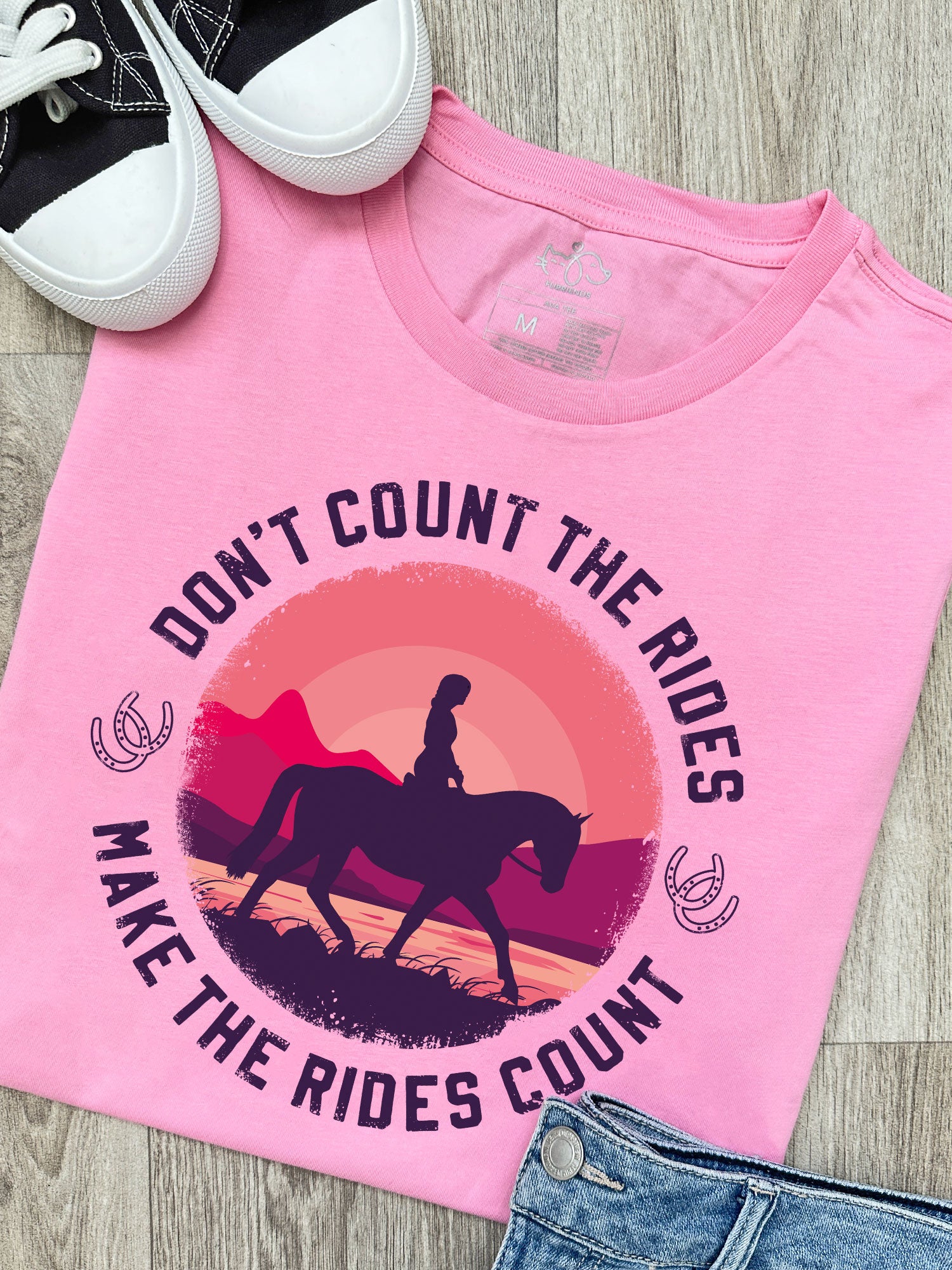 Don't Count The Rides Ava Women's Regular Fit Tee