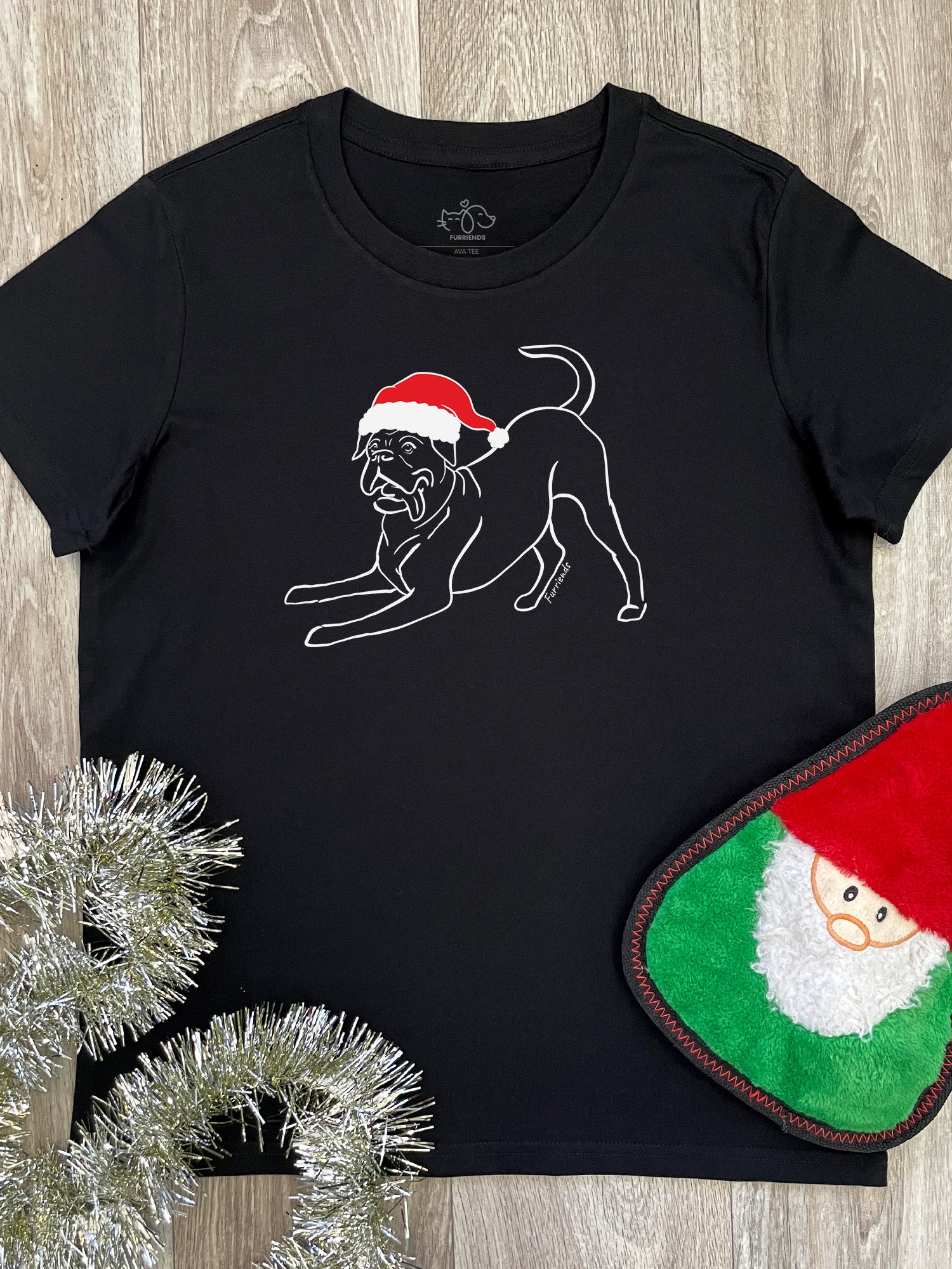 Boxer dog christmas shirt deals