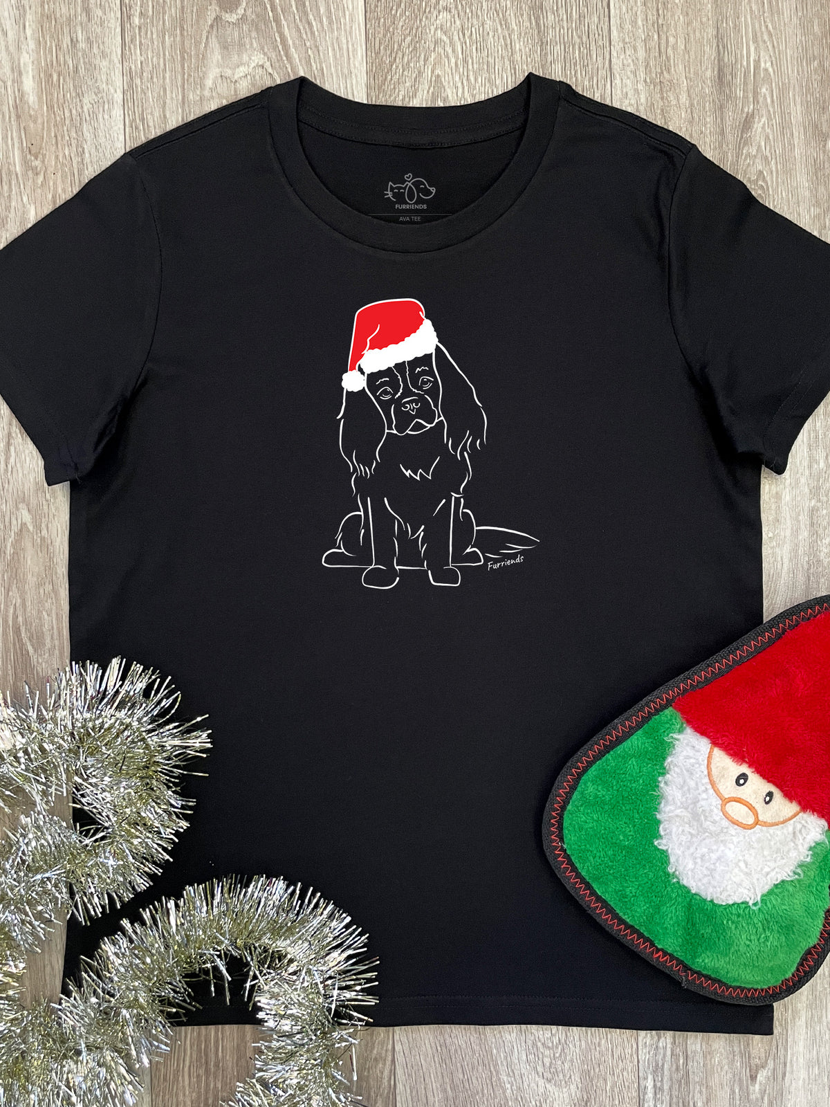 Cavalier King Charles Spaniel Christmas Edition Ava Women&#39;s Regular Fit Tee