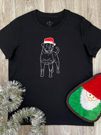 Rottweiler Christmas Edition Ava Women's Regular Fit Tee