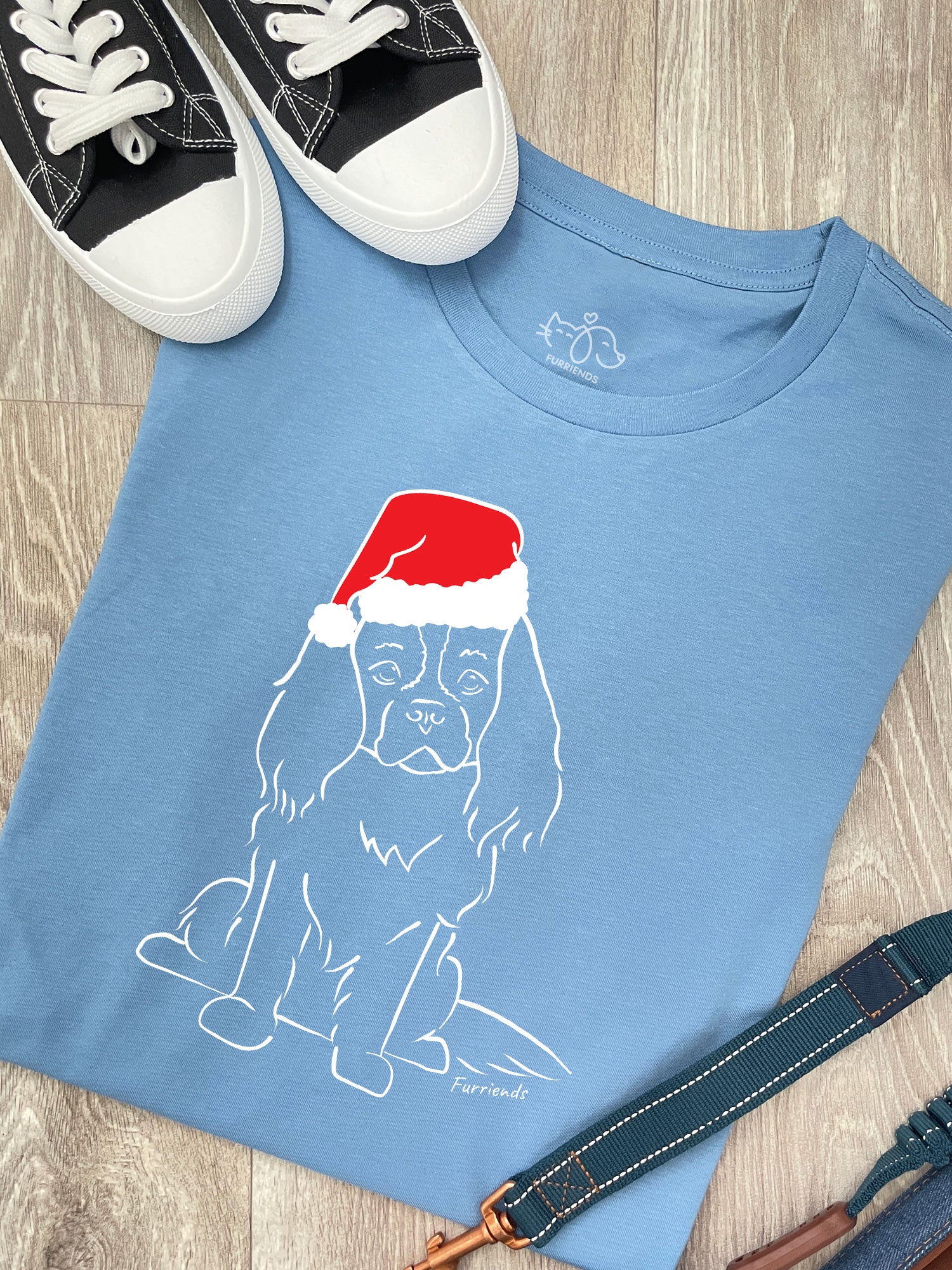 Cavalier King Charles Spaniel Christmas Edition Ava Women's Regular Fit Tee