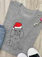 Cavalier King Charles Spaniel Christmas Edition Ava Women's Regular Fit Tee