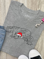 Lace Monitor Christmas Edition Ava Women's Regular Fit Tee