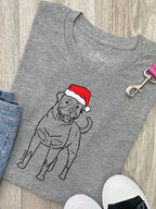 Rottweiler Christmas Edition Ava Women's Regular Fit Tee