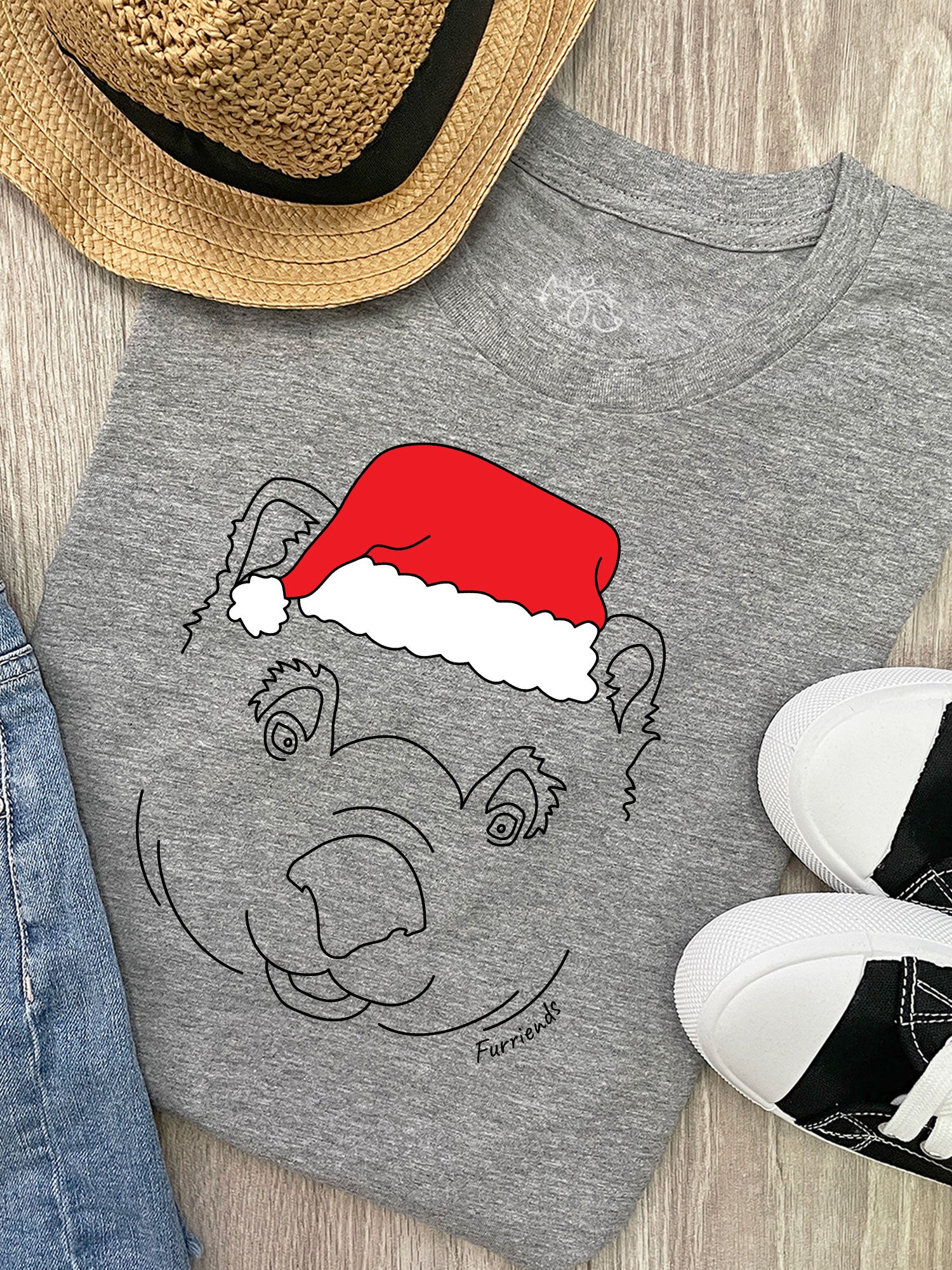 Wombat Christmas Edition Ava Women's Regular Fit Tee