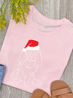 Cavalier King Charles Spaniel Christmas Edition Ava Women's Regular Fit Tee