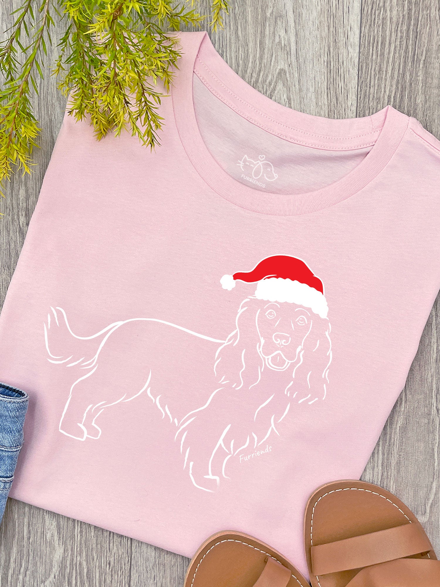 Cocker Spaniel Christmas Edition Ava Women's Regular Fit Tee