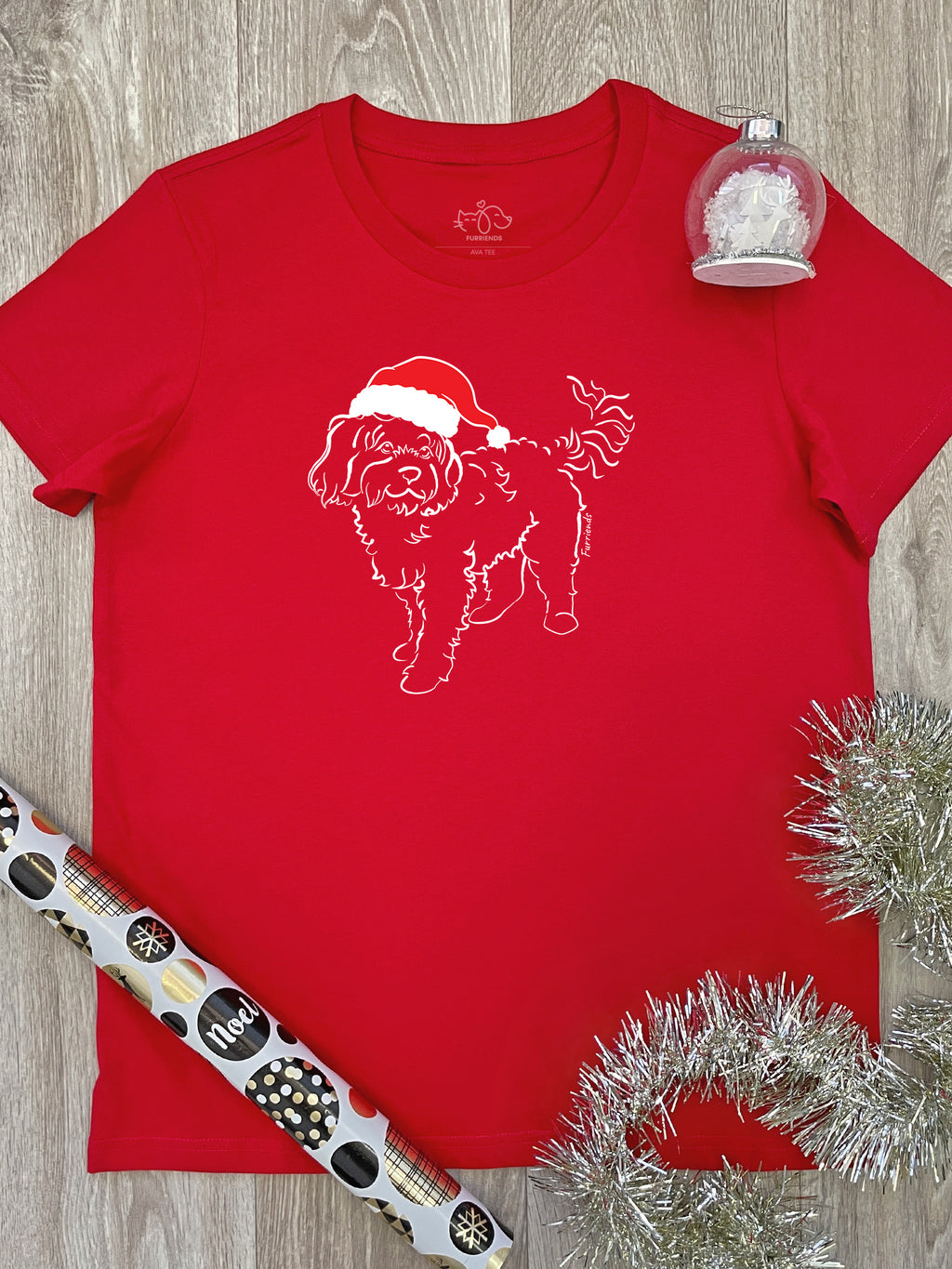 Cavoodle Christmas Edition Ava Women's Regular Fit Tee