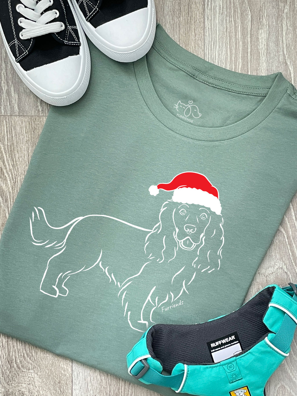 Cocker Spaniel Christmas Edition Ava Women's Regular Fit Tee